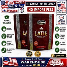 VlDA DlVlNA Cafe DlVlNA Latte Reishi Coffee 40 Sachets/2 Pack  SEALED🚚FromUSA🚚 picture