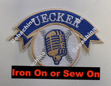 Bob Uecker Milwaukee Brewers Memorial Patch Baseball Jersey Patch Microphone picture