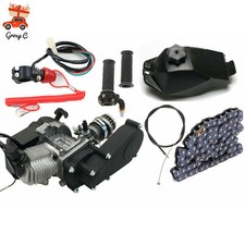 49CC 2 Stroke Engine Motor Kit Pull Start for Pocket Mini Quad Bike Scooter ATV picture