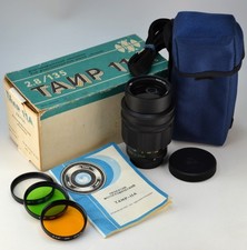 EXC NEVER  USED USSR TAIR-11A f2.8/135 SLR LENS M42, FULL SET, NO OIL ON BLADES picture