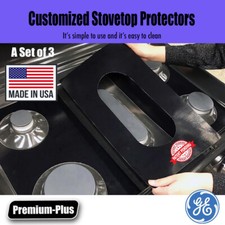 GE Gas Stove Protectors, Custom cut to fit your Stove, Lifetime Warranty picture