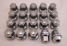 20 New Chrysler 300 Factory OEM Stainless Polished Chrome Lug Nuts Lugs FreeShip picture