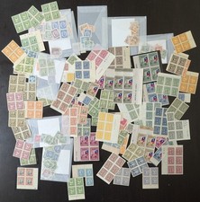 China Stamps MNH Old Time Hoard Unsearched In Blocks And Big Pieces picture