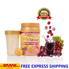 2 X Aura White COLLAGEN TRIPEPTIDE GOLD Skin Whitening Bright Moist Anti Aging picture