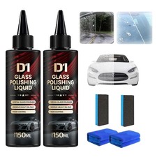 2pcs Bianca Glass Polishing Liquid D1,bomini Car Glass Polishing Compound Windsh picture
