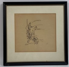 Rare Hermann Max Pechstein Original Lithograph picture
