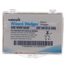 WaterPik Wizard Wedges Wide Base Triangle Birchwood Matrix Wedge 500 061214-000 picture
