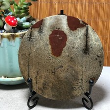 95mm Natural Chinese painting stone crystal ornaments for home decoration A6448 picture