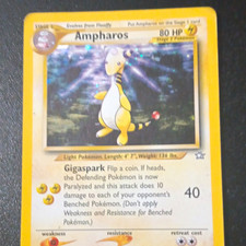 Pokemon TCG Ampharos 1/64 Neo Revelation Holo Rare 80 HP English picture