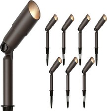 GOODSMANN 8PK Low Voltage Spot Light Landscape Lighting 3W 200 Lumens LED picture