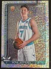 2025-2026 Topps Chrome NBA Update Kon Knueppel RC Variation Speckle #154 picture