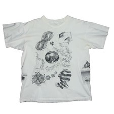 Vintage MC Escher Art Shirt Original 90s Andazia XL picture