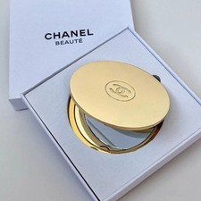 CHANEL Beaute Round Folding Travel Mirror VIP Gift 5.5” Authentic NEW picture