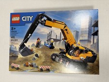 LEGO City Yellow Construction Excavator 60420 Set - New Factory Sealed Retired picture