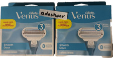 Gillette Venus Smooth 3 Blade 16 Cartridges New In Sealed box  To USA picture