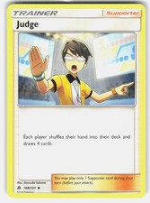 Judge 108/131 Pokemon SM - Forbidden Light picture