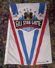 Rare Vintage 1994 NHL All Star Game Madison Square Garden New York City Banner picture