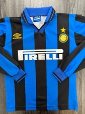 Original Basic Umbro Inter Milan 1995/1996 Home Shirt Mens Small picture