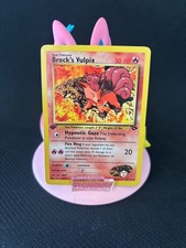 Brock's Vulpix 37/132 Gym Challenge 1st Edition NM/LP picture