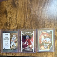 Leaf Pay Dirt Serial Numbered Football Card Lot - 3 Manning Montana Flutie 2026 picture