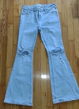 Pacsun Jeans Stretch Low Rise Flare Women's Size 27 picture