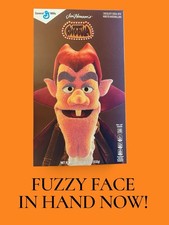 Count Chocula Jim Henson's Monster Cereal Collector Box  - FUZZY FACE - IN HAND picture