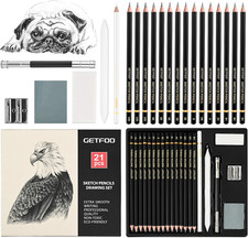 Drawing Sketching Pencil Set 21 Pack Art Pencil Kit with Graphite Pencils (14B-5 picture