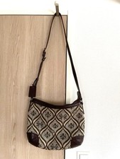 Genten CERCHI Shoulder Bag, 24x34cm, Black, Pre-owned, Ladies Fashion picture