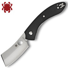 Spyderco Roc VG10 Bead Blast Cleaver Style Blade Black G10 Handle C177GP picture