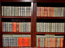 International Collectors Library Lot of 10 Faux Leather Decor Books Curated Lots picture