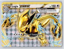Lugia #79/124 Holo Fates CollideRare BREAK Pokemon picture