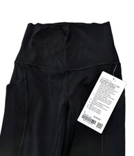 Lululemon Align High-Rise Pants with Pockets (25 Length) Black Size 2 NWT picture