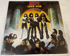 KISS - Love Gun - Vinyl LP 2014 Edition With Gun Insert Ace Peter Sealed NEW picture