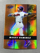 1999 Topps Finest - Manny Ramirez - Refractor - #23 - Cleveland Indians picture