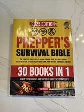 THE PREPPER'S SURVIVAL BIBLE: 30 Books In One (New Paperback) picture