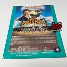 Matinee 1993 VHS Movie Promo 8.5x11” AD Slick John Goodman Charles S Haas Flyer  picture