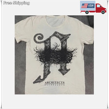 Architects Band White T-Shirt Cotton Full Size Unisex S-5XL picture