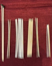 VTG Pre-Bates Chester/ Berkalin Knitting Needles DPN Double Point 26 Lot 1930s picture