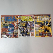 Vintage Lot of 3 Tips & Tricks Video Game Magazine 2001 Gameboy N64 PS2 picture