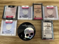 Wet n Wild MegaGlo Highlighter Lot of 7 Limited Edition Moon Tears Lilac Gold picture