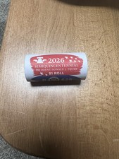 2026-P  President Donald Trump Semiquincentennial $1 Coin Roll 25  picture