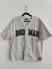 Bershka x Dennis Rodman Pinstripe Baseball Jersey Size L RARE picture
