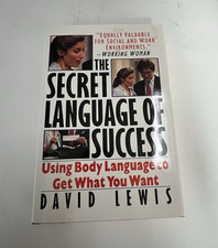 David Lewis The Secret Language of Success Using Body Language Paperback English picture