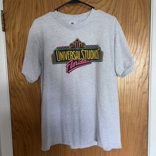 Vintage 1990s Universal Studios Florida Officially Licensed Theme Park T Shirt  picture