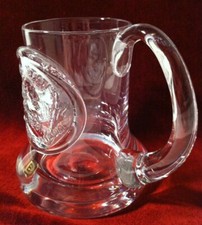 VTG USA Bicentennial 1776-1976 George Washington BEER TANKARD DARTINGTON CRYSTAL picture
