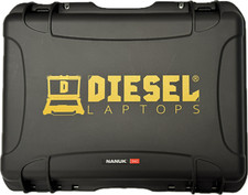Diesel Laptops Tough Case, Nanuk 940 w/ Insert and Zipper Pocket, Black picture