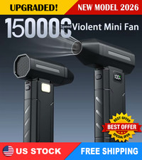 150000RPM Electric Air Duster Cordless Mini Jet Dry Blower X8 Portable Turbo Fan picture