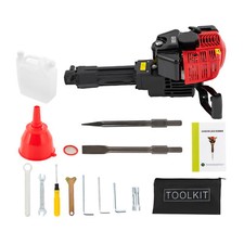 52cc Gas Gasoline Demolition Jack Hammer Concrete Breaker Punch Drill Jackhammer picture