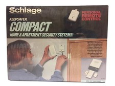 Schlage Keepsafer Compact Home & Apartment Security System w/ Remote 71-151 picture