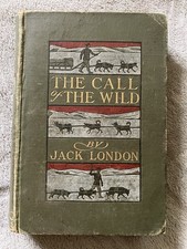 1904 The Call of the Wild Jack London Macmillan Early Printing Illustrated HC picture